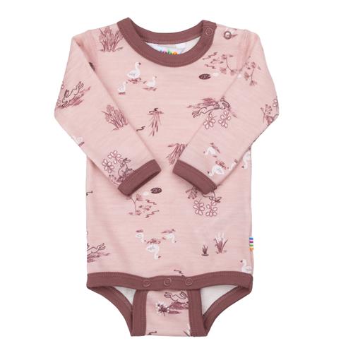 Joha Uldbaby Body Light Pink  Light Pink-70 cm Wool Lyserød  70 cm  kvinde