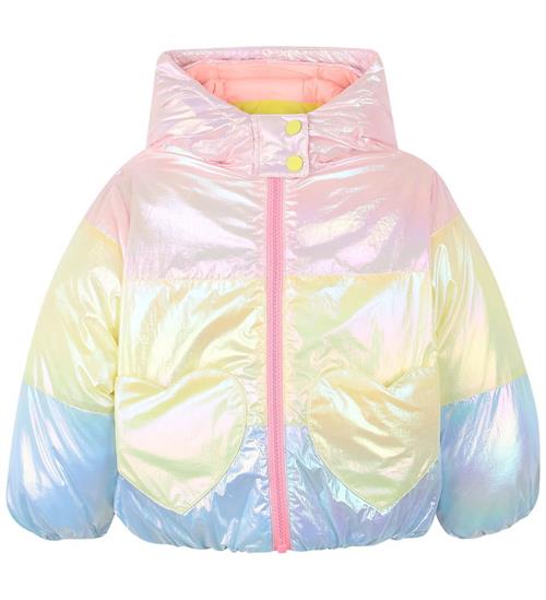 Billieblush Dynejakke - Rosa/Gul/Blå