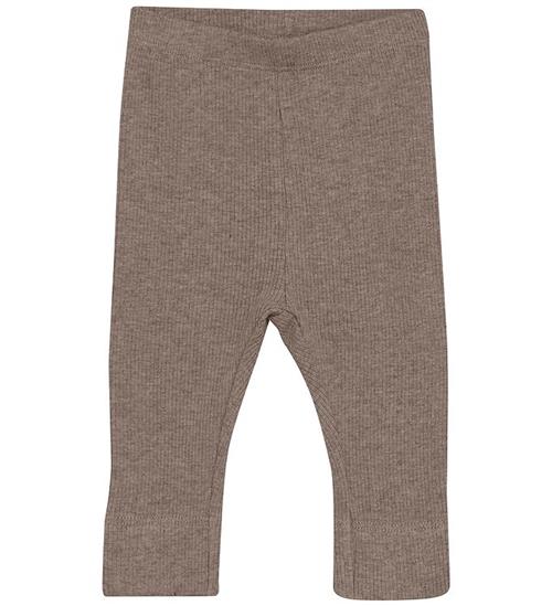 Fixoni Leggings - Rib - Coffee Quartz Melange