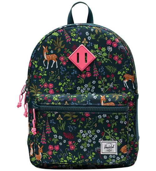 Herschel Rygsæk - Heritage Kids - Deer Woodland Dark Sea