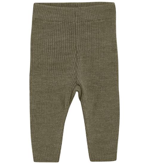 CeLaVi Leggings - Uld - Dusky Green