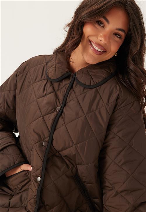 Pieces Pcemily Short Quilted Jacket