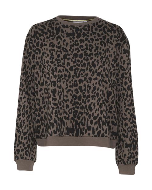 Se SAINT TROPEZ Sweatshirt  brun / sort ved About You