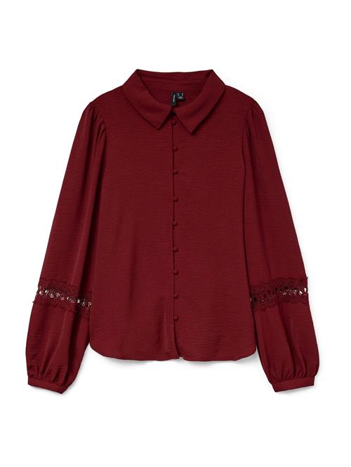 VERO MODA Bluse 'VMALVA'  rustbrun