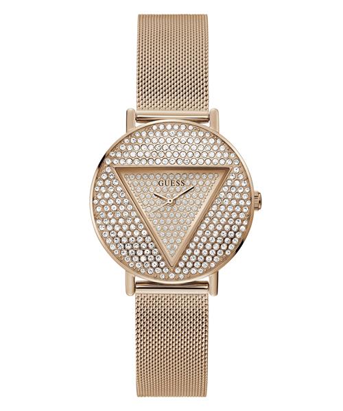 GUESS Analogt ur 'ICONIC '  rosa guld