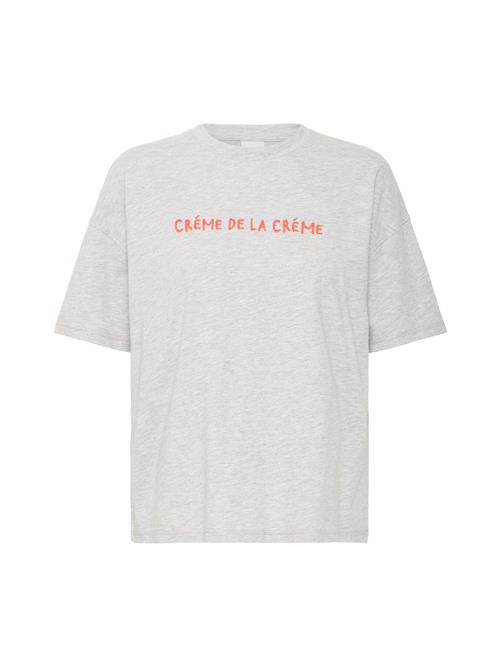 ICHI Shirts 'IHMADELLY'  lysegrå / hindbær