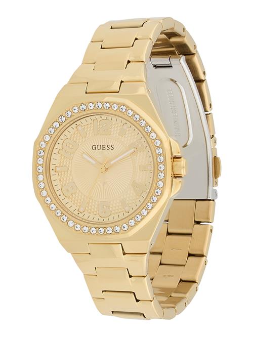 GUESS Analogt ur  guld / sort / transparent