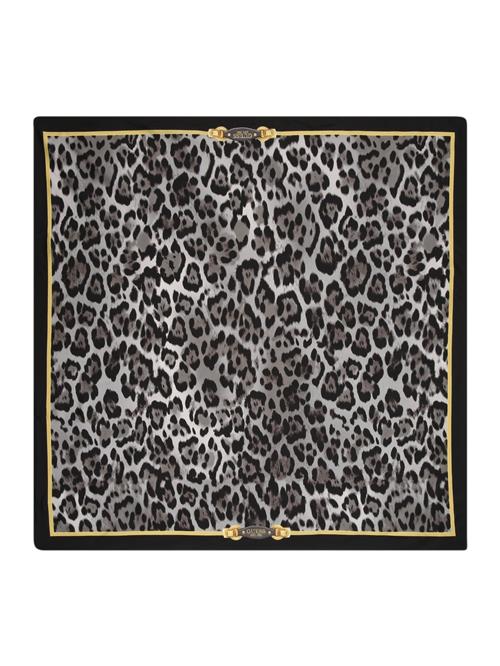 GUESS Tørklæde 'MIMINA FOULARD 90X90'  gul / grå / mørkegrå / sort