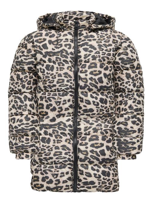 ONLY GIRLS Vinterjakke 'KOGDalia'  lysebeige / brun / sort