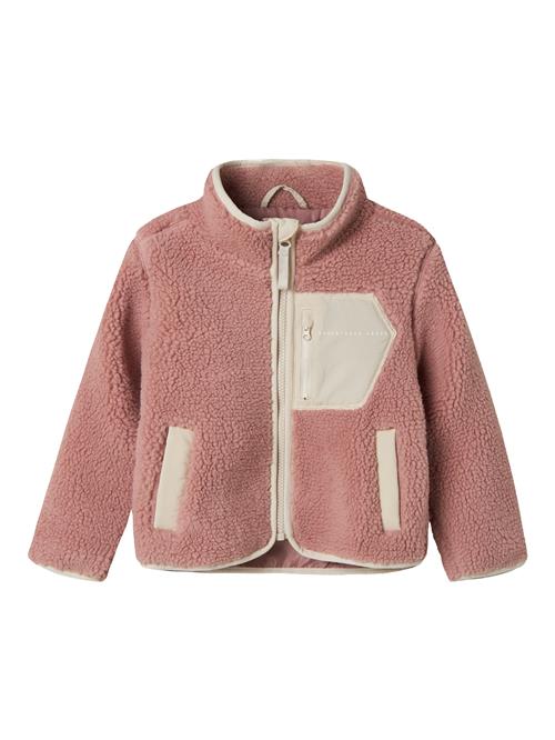 NAME IT Fleecejakke 'NMNMATTIA'  kit / gammelrosa