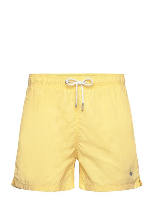 Se Swim Shorts GANT Yellow ved Booztlet