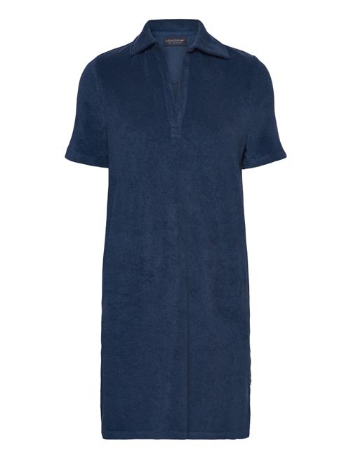 Organic Cotton Terry Polo Dress Lexington Clothing Navy