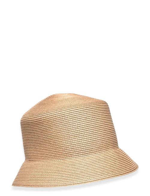 Tina Paper Straw Bucket Hat BUSNEL Beige