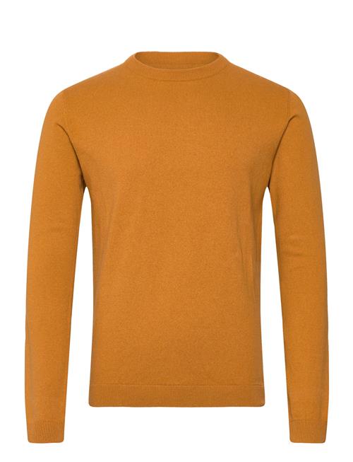 100 Recycle Knit Round Neck Lindbergh Orange