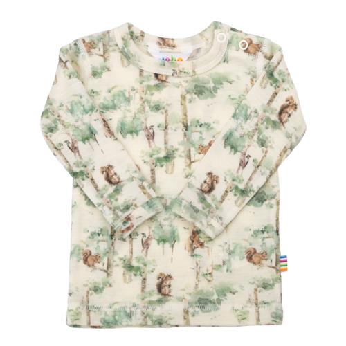 Joha Langærmet Uldtop Off White  Off white-100 cm Wool Hvid  100 cm  Unisex