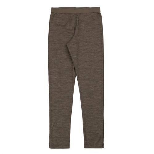 Joha Leggings I Uld Brown Melange  Brown Melange-120 cm Wool Brun  120 cm  Unisex