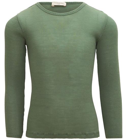 Minimalisma Bluse - Atlantic - Uld - Greenery