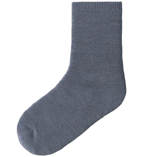 Name It Strømper - Uld/Bomuld - NmmWaksi - Folkstone Gray