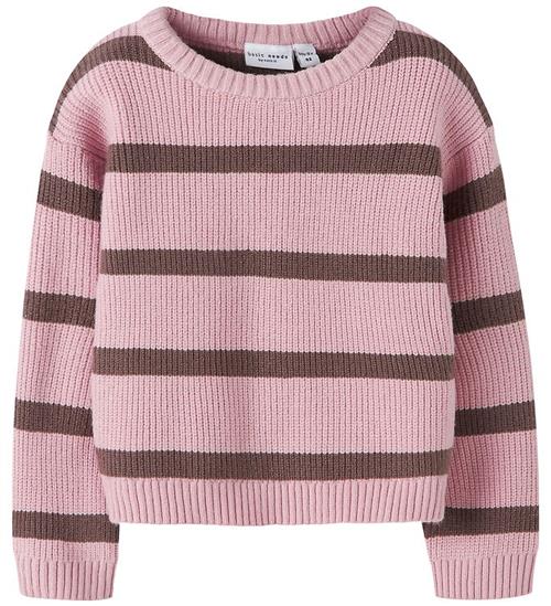 Name It Bluse - Strik - NmfVanilla - Burnished Lilac/W. Pepperc