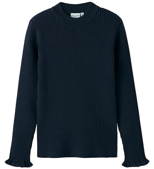 Name It Bluse - Rib - NkfVianna - Slim - Navy Blazer