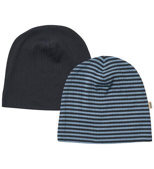 Wheat Hue - Rib 2-pak - Aidan - Bright Blue Stripe