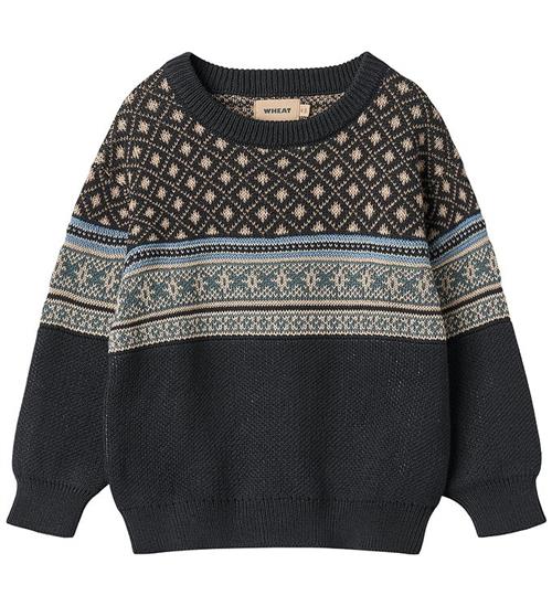 Wheat Bluse - Strik - Julius - Navy
