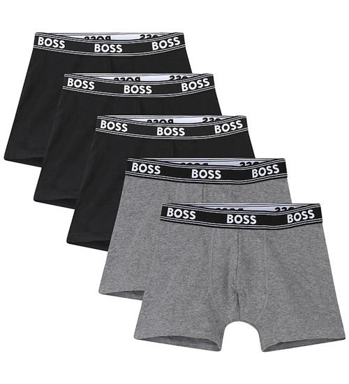 BOSS Boxershorts - 5-pak - Sort/Grå