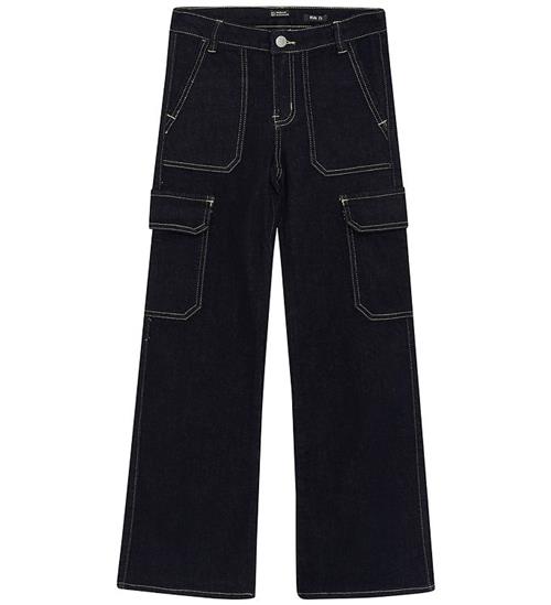 Indian Blue Jeans Jeans - Wide Fit - Dark Blue Denim