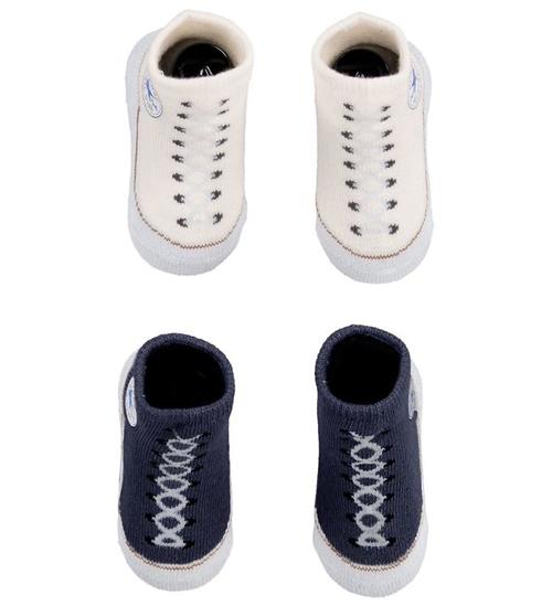 Converse Strømper - 2-pak - Navy/Beige