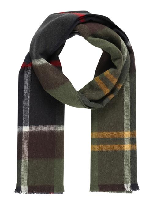 Barbour Sjal  natblå / brun / oliven / hvid