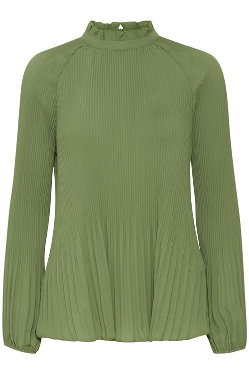 ICHI Bluse  grøn
