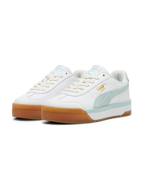 PUMA Sneaker low 'Roma Feminine'  lyseblå / guld / hvid
