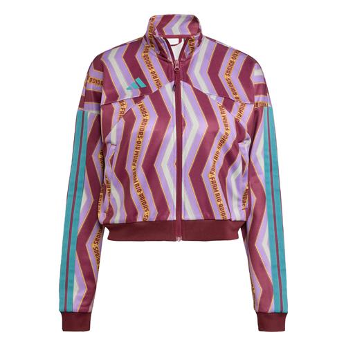 ADIDAS SPORTSWEAR Sportssweatjakke 'Adidas x Farm Tiro'  turkis / lavendel / bær / hvid