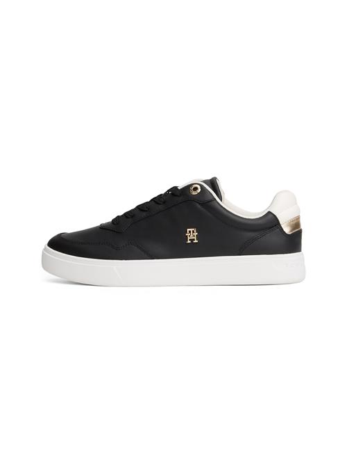 TOMMY HILFIGER Sneaker low 'ESSENTIAL'  guld / sort
