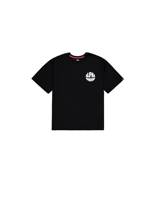 ALPHA INDUSTRIES Shirts  sort / hvid