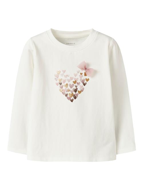 NAME IT Bluser & t-shirts 'NMFNIVA'  brun / taupe / lyserød / hvid