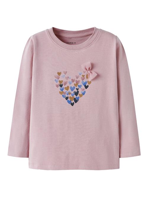 NAME IT Bluser & t-shirts 'NMFNIVA'  blå / guld / lyserød