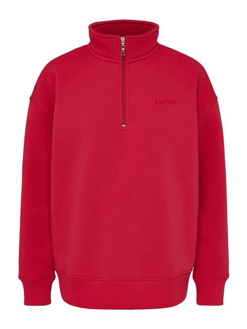 LeGer by Lena Gercke Sweatshirt 'Jenny'  kirsebærsrød