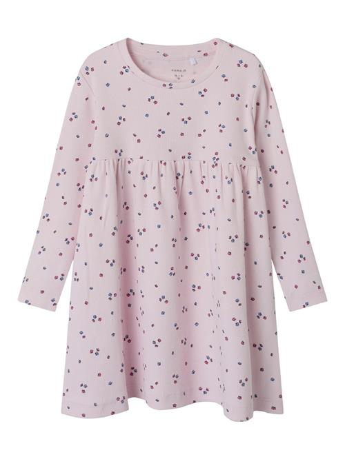 NAME IT Kjole 'NMFNELIA'  blå / pink / lyserød