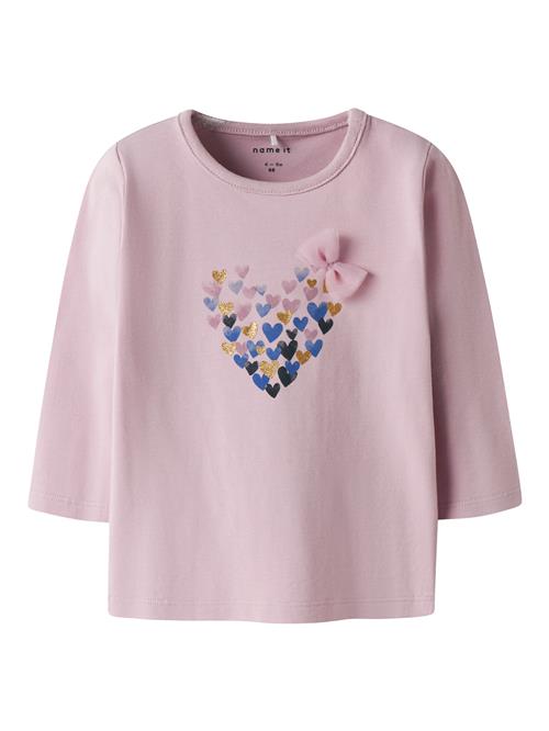 NAME IT Bluser & t-shirts 'NBFNIVA'  blå / guld / lilla