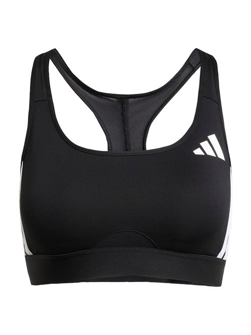 ADIDAS PERFORMANCE Sports-BH  sort / hvid
