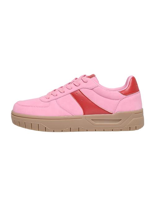 ONLY Sneaker low 'ONLSENDAI'  lys pink / rød
