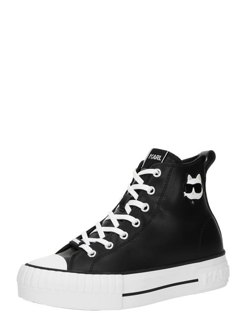 Karl Lagerfeld Sneaker high  sort / hvid