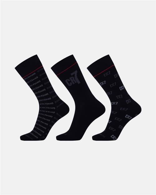 Strømper i gaveæske 3-pak | Bomuld | Multifarvet