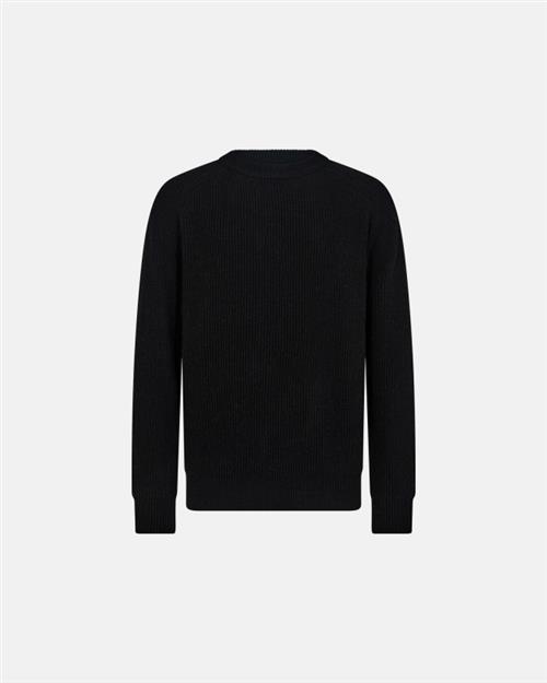 Strik pullover ´michael´ | Uld | Sort