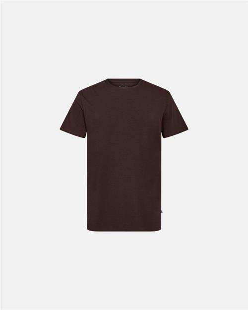 T-shirt "o-neck" | Bambusviskose | Brun