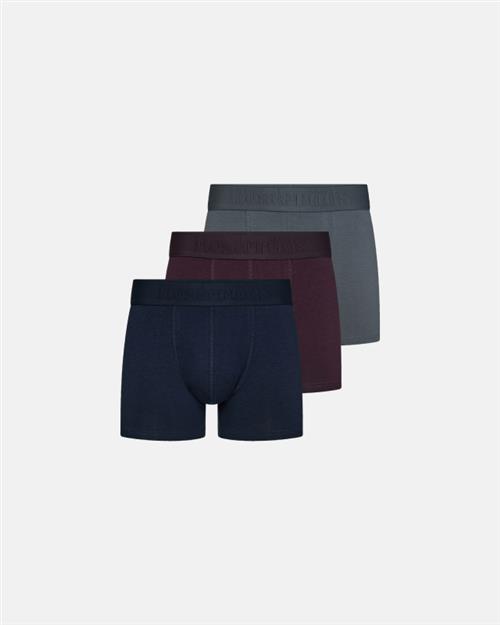 Tights "gunnar" 3-pak | Bambusviskose | Blå/rød/blå