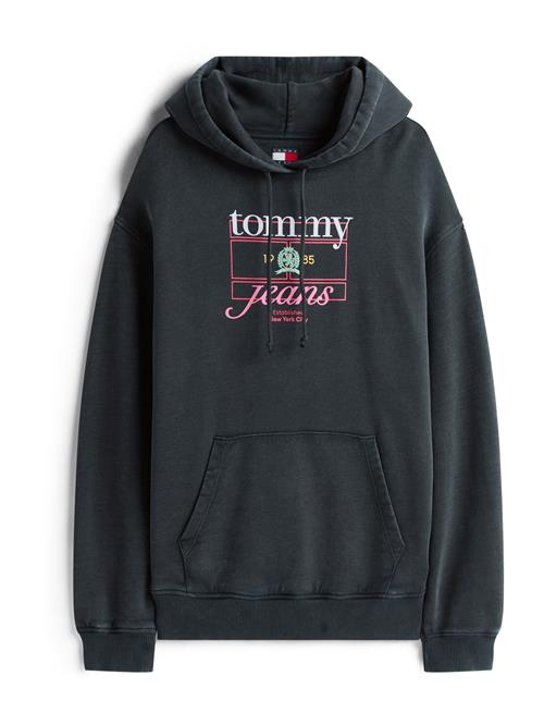 Tommy Jeans Sweatshirt  lyserød / sort / hvid