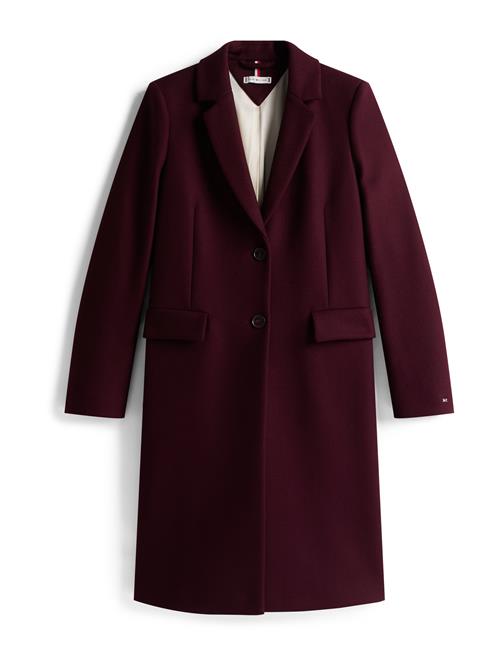TOMMY HILFIGER Overgangsfrakke  bordeaux