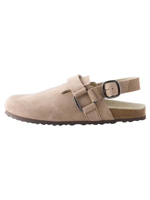 Next Træsko  beige